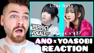 ano x Lilas Ikuta YOASOBI quotSeishun Ohkaquot  DEAD DEMONS THEME  THE FIRST TAKE  REACTION [upl. by Danforth]