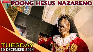 LIVE NUESTRO PADRE HESUS NAZARENO · Online Mass · 10 December 2024 · Rev Fr Danichi Hui [upl. by Ingamar341]