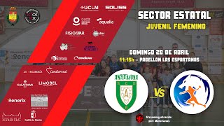 SECTOR D JUVENIL FEMENINO  HELVETIA ANAITASUNA A  GRUPO USA H MISLATA UPV  20232024 [upl. by Htebasyle983]