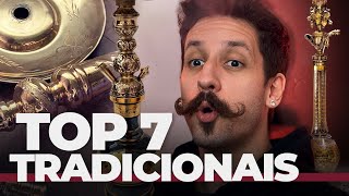 TOP 7 OS MELHORES NARGUILES TRADICIONAIS 18 [upl. by Anaujnas546]