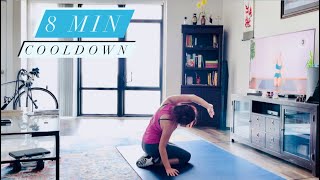 8 MIN FULL BODY COOL DOWN amp STRETCH [upl. by Sophi]