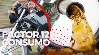 Consumo da Yamaha factor 125 2014 [upl. by Auqinom547]