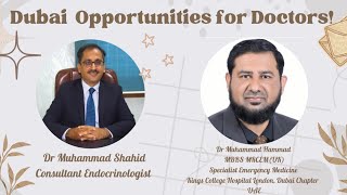 Dubai Opportunities for Doctors  Dr Muhammad Shahid [upl. by Torrlow680]