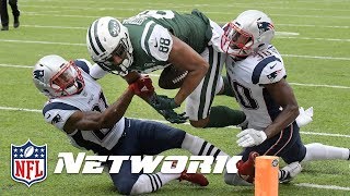 Jets Controversial Touchdown Reversal vs Patriots Explanation amp Analysis  NFL Network [upl. by Efal161]