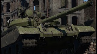 T55AM1 War Thunder Gameplay [upl. by Roselane598]