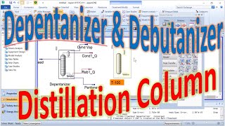 10 Tutorial Aspen Hysys  Depentanizer amp Debutanizer Distillation Column [upl. by Aenahs673]