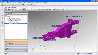 SpinFire3Dモデルの寸法測定 [upl. by Aicela]