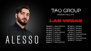 Alesso Live In Las Vegas Tao Group Hospitality Residency 2024 [upl. by Sheya]