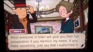 Professor Layton and the Miracle Mask Part 55 Henrys Secret [upl. by Arden58]