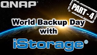 World Backup Day  Part 4  Backup Your QNAP NAS to iStorages Encrypted USB Hard Drive [upl. by Aleedis]