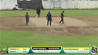 DETTOL DEFENDERS VS VANISH VIPERS RECKITT PREMIER LEAGUE vihay anand cricket ground [upl. by Areikahs]