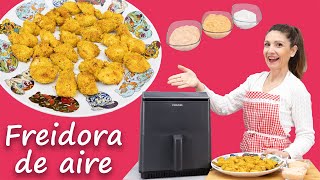 ✅ Palomitas de POLLO🍗FREIDORA DE AIRE  Las 3 mejores salsas💃🏽 para ACOMPAÑARLASCosori Dual Blaze [upl. by Franciskus665]