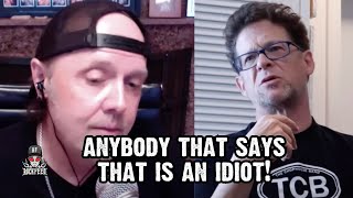 Jason Newsted is Tired of People Dissing Lars Ulrich [upl. by Enyt639]