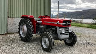 Massey Ferguson 135 Restoration [upl. by Aihsoek]