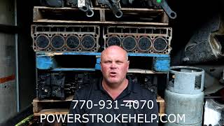 BIGGDOGG 6 0L CYLINDER HEADS FOR SALE  POWERSTROKE DIESEL [upl. by Gwen]