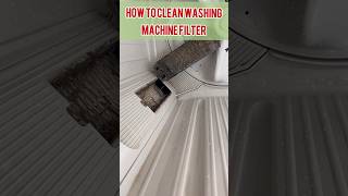 How to clean washing machine filter washingmachinecleaning [upl. by Marcille]