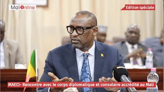 RENCONTRE DU MINISTRE ABDOULAYE DIOP AVEC LE CORPS DIPLOMATIQUE [upl. by Lirbaj]