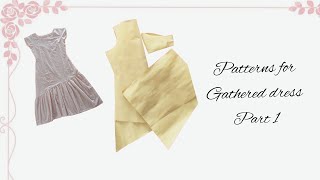 quotGathered Dress Pattern Making Tutorial Part 1 Create Your Own Custom Fitquot [upl. by Krystyna]