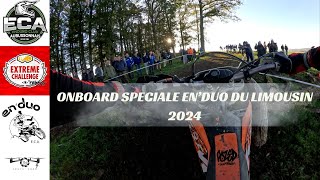 ENDUO DU LIMOUSIN 2024  SPECIALE SAMEDI MATIN ON BOARD 95A [upl. by Maryjo]