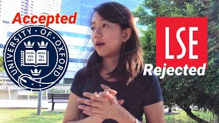 Accepted by Oxford Rejected by LSE how to avoid my mistakes [upl. by Nnad]