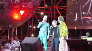 Morandi  Jovanotti  Achille Lauro Jova beach party Vasto 19082022 [upl. by Servetnick]