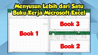 Cara membagi tampilan layar untuk lebih dari satu buku kerja Microsoft Excel 2010 amp 2019 [upl. by Licna]