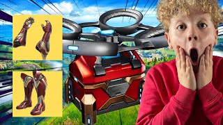 The STARK NEW DRONES in fortnite  better than rare chestmaybe avengers chest [upl. by Oiliduab]