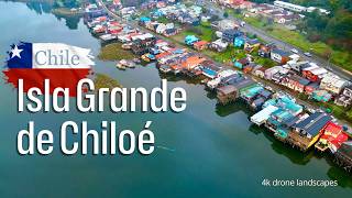 Chiloe desde un dron 4K cinematic footage 2024 [upl. by Lynsey]