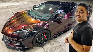 This is INCREDIBLE…the C8 Corvette new color is UNREAL [upl. by Curt]