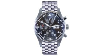 IWC Pilots Watch Chronograph Spitfire IW377719 [upl. by Carrington]