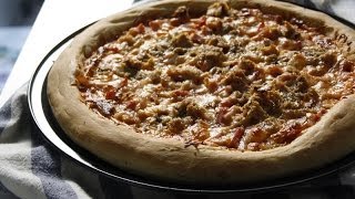 Receta de Masa de Pizza Casera  Estilo Domino´s pizza y Pizza hut [upl. by Nitsrik]