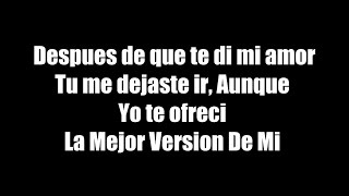 LETRA quotLa Mejor Vesion De Miquot  Banda MS Estudio 2017 [upl. by Yespmed]