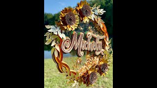 Sunflower Shaker Cake Topper [upl. by Edris634]