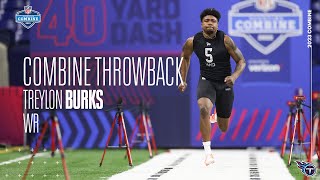 Treylon Burks  Combine Throwback [upl. by Orella]