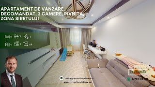 Ap decomandat cu 3 camere 2 bai balcon pivnita mobilat si utilat [upl. by Donelle]