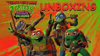 TMNT Mutants Unleashed  Deluxe Edition Unboxing [upl. by Remle]