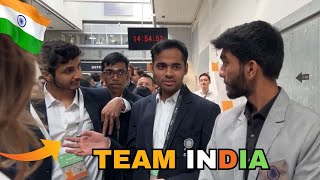 The Indian Team Arrives In A Light Mood To Face Uzbekistan  45th Olympiad Budapest [upl. by Ailb109]