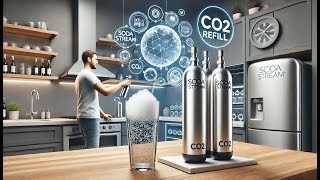 🥤 Sodastream  set of 3 co2 gas refill cylinders 60l  Best Soda Stream CO2 Refill 🥤 [upl. by Danforth856]