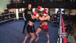 Sara Day Vs Clair Gould Blood and Glory Fight Night [upl. by Licko278]