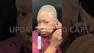 YOU NEED THIS  BALD CAP METHOD WITHOUT DESTROYING YOUR EDGES ⚠️❕baldcapmethod wigcap [upl. by Glaser]