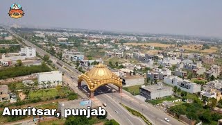 Amritsar Punjab  Lockdown  Time  Drone View  4K [upl. by Mafalda]