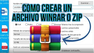 📚 Como COMPRIMIR una CARPETA con WINRAR FÁCIL y RÁPIDO [upl. by Adnoryt210]