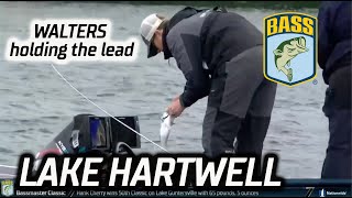 Patrick Walters staying steady in the unofficial lead at Lake Hartwell [upl. by Ahsya]