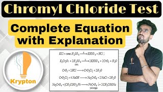 CHROMYL CHLORIDE TEST BY NN SIR IITBHU  SALT ANALYSIS  JEE MAINS amp ADVANCEDNEETKVPY amp BOARDS [upl. by Nnep]