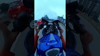 R15 v2 vs v3small sprocket r15v3bikers r15v2 r15v2lovers trending instagram new [upl. by Kenison]