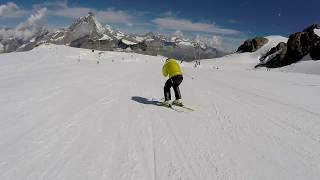 Cervinia summer skiing [upl. by Suhpesoj268]