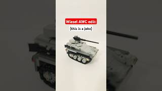 Wiesel microwave edit warthunder lego tank trending [upl. by Malia970]