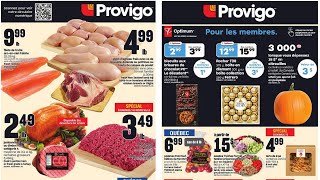 Circulaire Provigo Québec 🇨🇦  28 Septembre  04 Octobre [upl. by Hgielyak]