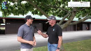 CC with Justin Prentice at NZB Standarbred yearling sale [upl. by Shanna]