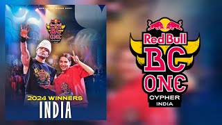 redbull bc one cypher india 2024  BREAK DAYS  bboy flying machine  bgirl glib [upl. by Ihtac]